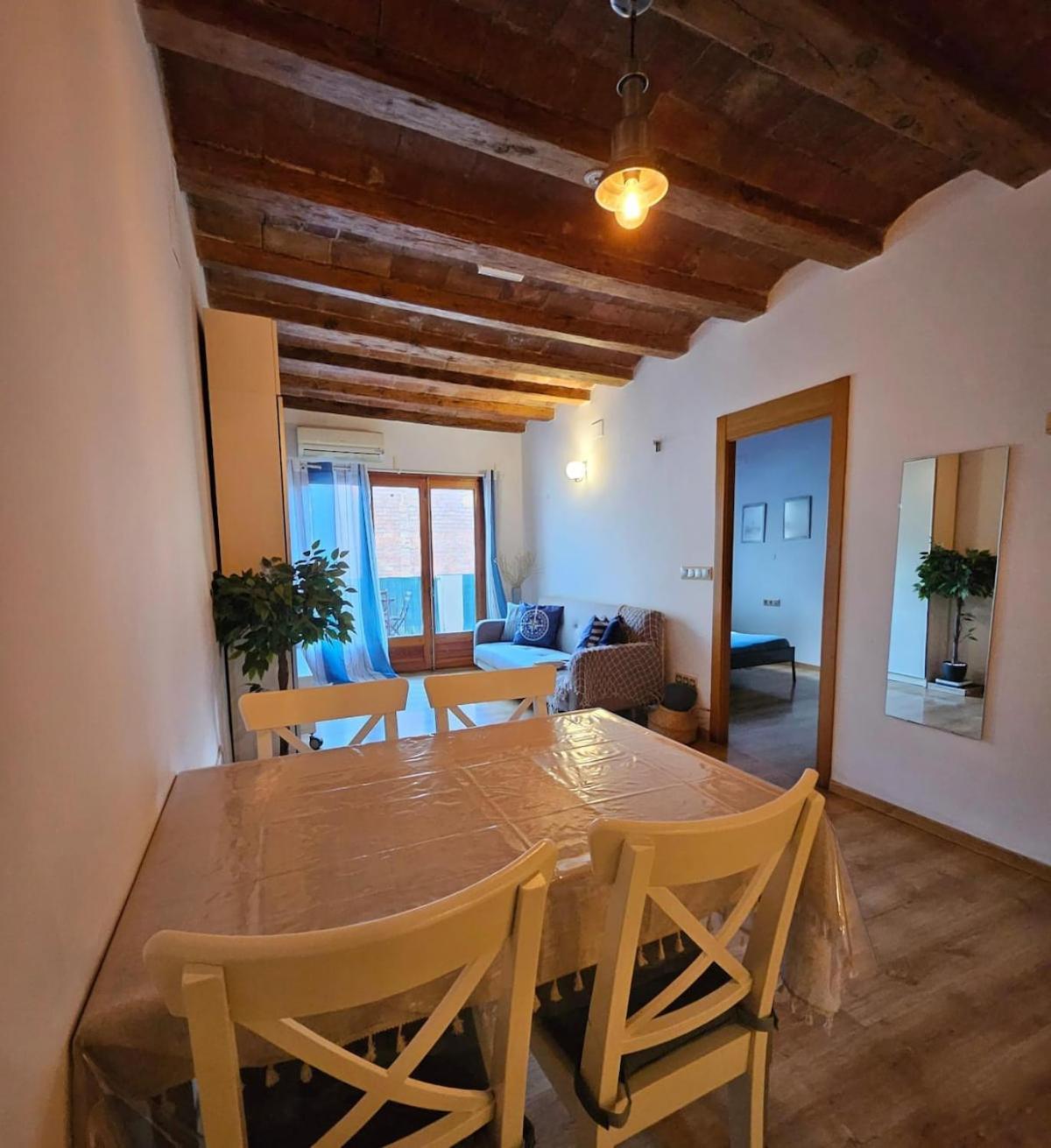 Flat With 2 And Private Terrace Min 32 Days Barcelone